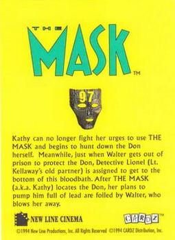 1994 Cardz The Mask #97 THE MASK RETURNS #3 Back
