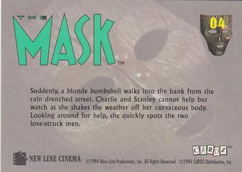 1994 Cardz The Mask #04 Tina! Back