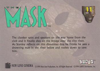 1994 Cardz The Mask #11 A Body Back