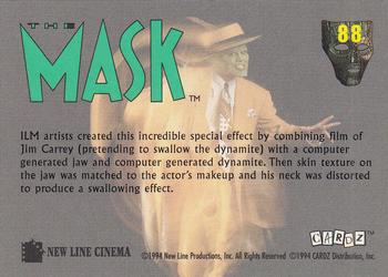 1994 Cardz The Mask #88 KAPOW! I Back
