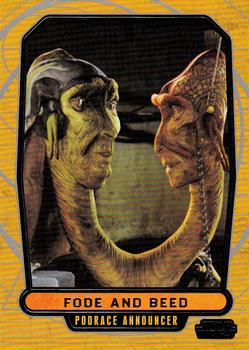 2013 Topps Star Wars: Galactic Files Series 2 #392 Fode and Beed Front
