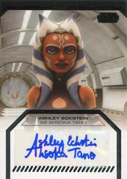 2013 Topps Star Wars: Galactic Files Series 2 - Autographs #2 Ashley Eckstein Front