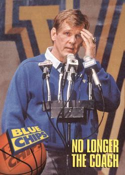 1994 SkyBox Blue Chips #48 No Longer the Coach Front