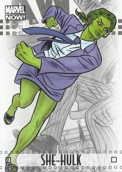 2013 Upper Deck Marvel Now! - Foil #86 She-Hulk Front