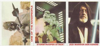 1980 Burger King Star Wars - Panels #NNO One of the Sandpeople / Stormtrooper Attack! / Jedi Warrior Ben Kenobi Front