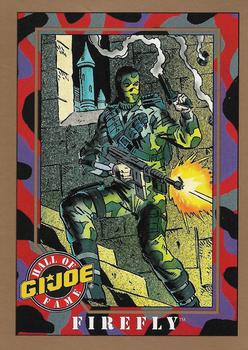 1991 Impel G.I. Joe Gold Border Hall of Fame #15 Firefly Front