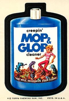 1974 Topps Wacky Packages 8th Series #NNO Mop & Glop Front