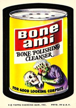 1974 Topps Wacky Packages 8th Series #NNO Bone Ami Front