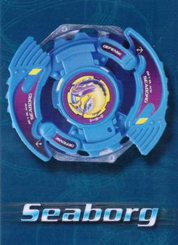 2003 Cards Inc. Beyblade - Foil #64 Seaborg - Defense Front