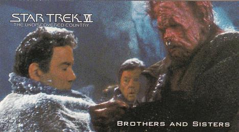 1994 SkyBox Star Trek VI The Undiscovered Country Cinema Collection #27 Brothers and Sisters Front