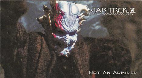 1994 SkyBox Star Trek VI The Undiscovered Country Cinema Collection #30 Not An Admirer Front