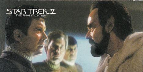 1994 SkyBox Star Trek V The Final Frontier Cinema Collection #43 Challenge Front