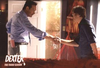 2010 Breygent Dexter Season 3 #6 Angel wants Dexter to go over the blood files... Front