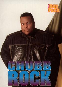 1991 Premier Rap Pack #15 Chubb Rock Front