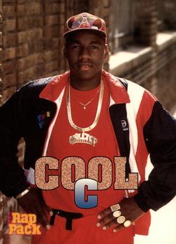 1991 Premier Rap Pack #16 Cool C Front