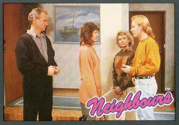 1988 Topps Neighbours Series 2 #58 Scott (Jason Donovan) argues with Beverly (Lisa Ar Front