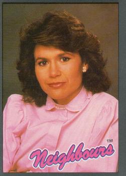 1988 Topps Neighbours Series 2 #66 Lisa Armytage, Dr Beverly Marshall in Neighbours, Front