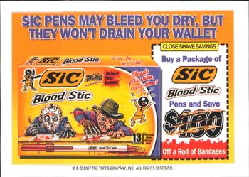 2007 Topps Wacky Packages All-New Series 5 #35 Mrs. Goodbar Back