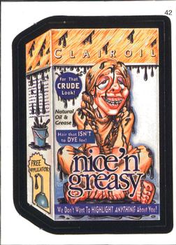 2007 Topps Wacky Packages All-New Series 5 #42 Nice N' Greasy Front