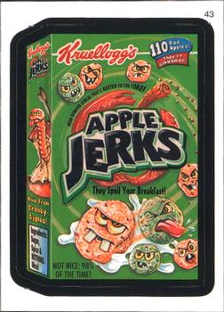 2007 Topps Wacky Packages All-New Series 5 #43 Apple Jerks Front