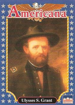 1992 Starline Americana #61 Ulysses S. Grant Front