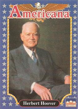 1992 Starline Americana #78 Herbert Hoover Front
