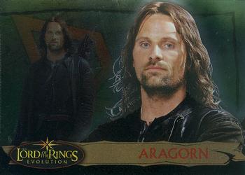 2006 Topps Lord of the Rings Evolution #1 Aragorn Front