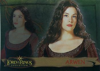 2006 Topps Lord of the Rings Evolution #2 Arwen Front