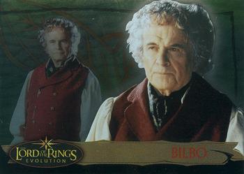 2006 Topps Lord of the Rings Evolution #3 Bilbo Front