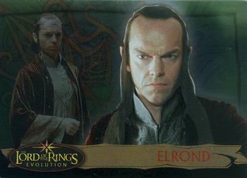 2006 Topps Lord of the Rings Evolution #9 Elrond Front