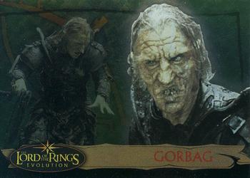 2006 Topps Lord of the Rings Evolution #22 Gorbag Front