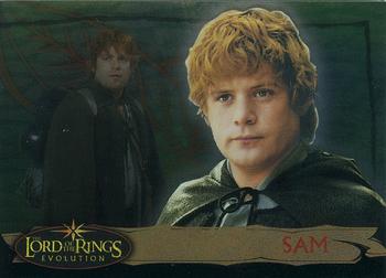 2006 Topps Lord of the Rings Evolution #36 Sam Front