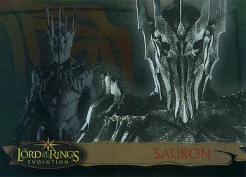 2006 Topps Lord of the Rings Evolution #38 Sauron Front