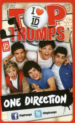 2013 Top Trumps One Direction The Journey So Far #NNO Children In Need Back