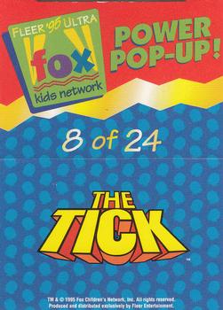1995 Ultra Fox Kids Network - Power Pop-Ups #8of24 El Seed Back