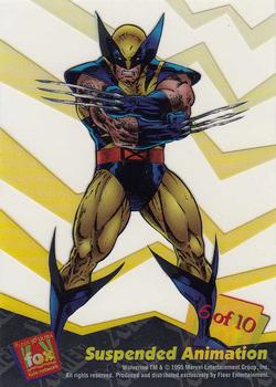 1995 Ultra Fox Kids Network - Suspended Animation Cels #6of10 Wolverine Back