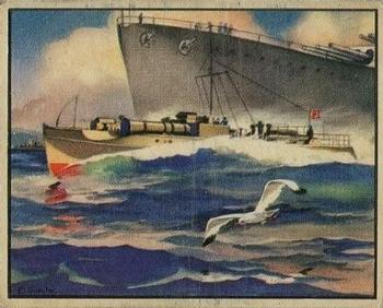 1939 Gum Inc. World In Arms (R173) #Ships 9 German Motor Torpedo Boat Front