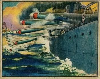 1939 Gum Inc. World In Arms (R173) #Miscellaneous 7 Stream of Torpedoes Front