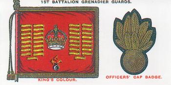 1993 Imperial Publishing Ltd Regimental Standards and Cap Badges #5 1st Bn. Grenadier Guards Front