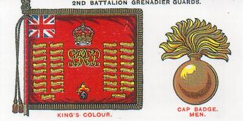 1993 Imperial Publishing Ltd Regimental Standards and Cap Badges #6 2nd Bn. Grenadier Guards Front