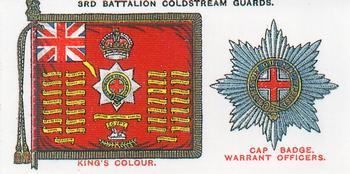 1993 Imperial Publishing Ltd Regimental Standards and Cap Badges #10 3rd Bn. Coldstream Guards Front