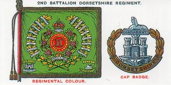1993 Imperial Publishing Ltd Regimental Standards and Cap Badges #34 2nd Bn. Dorsetshire Regiment Front