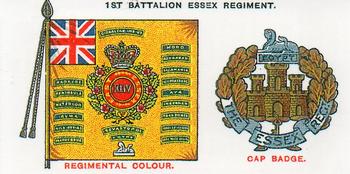 1993 Imperial Publishing Ltd Regimental Standards and Cap Badges #36 1st Bn. The Essex Regiment Front