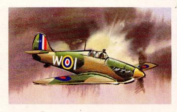 1970 Trucards Battle of Britain #4 Hawker Hurricane Front