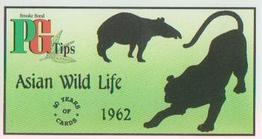 1994 Brooke Bond 40 Years of Cards (Black Back) #10 Asian Wild Life Front