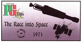 1994 Brooke Bond 40 Years of Cards (Black Back) #23 The Race into Space Front
