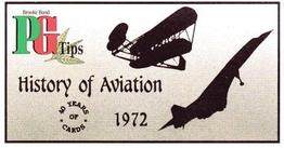 1994 Brooke Bond 40 Years of Cards (Black Back) #25 History of Aviation Front