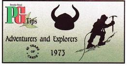 1994 Brooke Bond 40 Years of Cards (Black Back) #26 Adventurers and Explorers Front