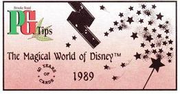 1994 Brooke Bond 40 Years of Cards (Black Back) #43 The Magical World of Disney Front