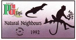 1994 Brooke Bond 40 Years of Cards (Black Back) #47 Natural Neighbours Front